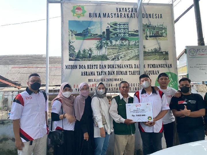 Yayasan membuka ruang bagi generasi muda untuk berpartisipasi dalam berbagai kegiatan sosial dan kemanusiaan